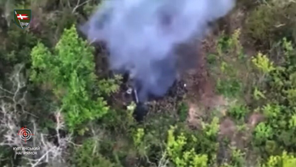 Воїни 14-ї бригади спалили техніку та озброєння ворога. ВІДЕО