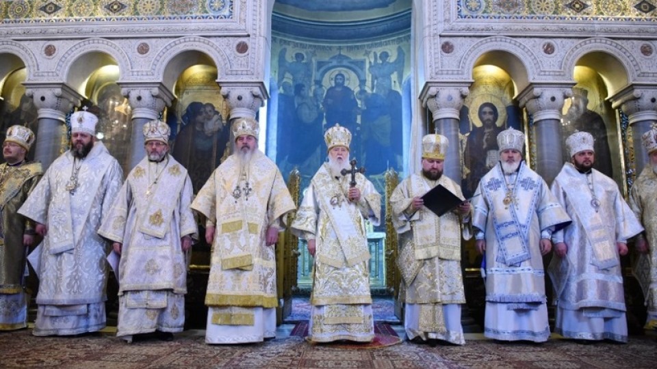 Волинський митрополит їздив на ювілей до Філарета. ФОТО