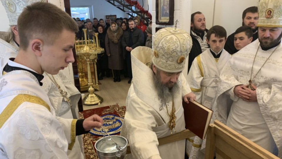У селі на Волині митрополит Володимир освятив  новий храм УПЦ МП. ФОТО
