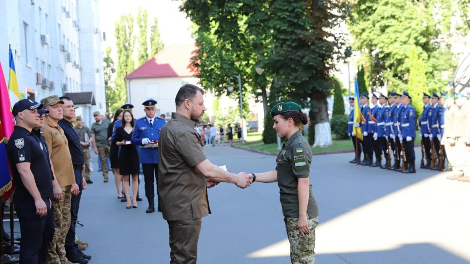 Прикордонницю з Волині нагородили орденом княгині Ольги. ФОТО