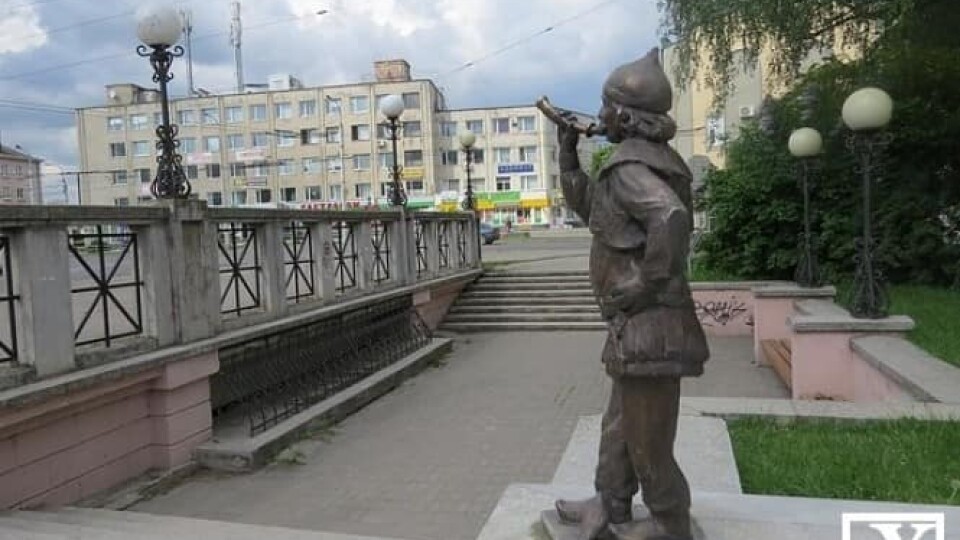 У Луцьку знову вкрали кликуна