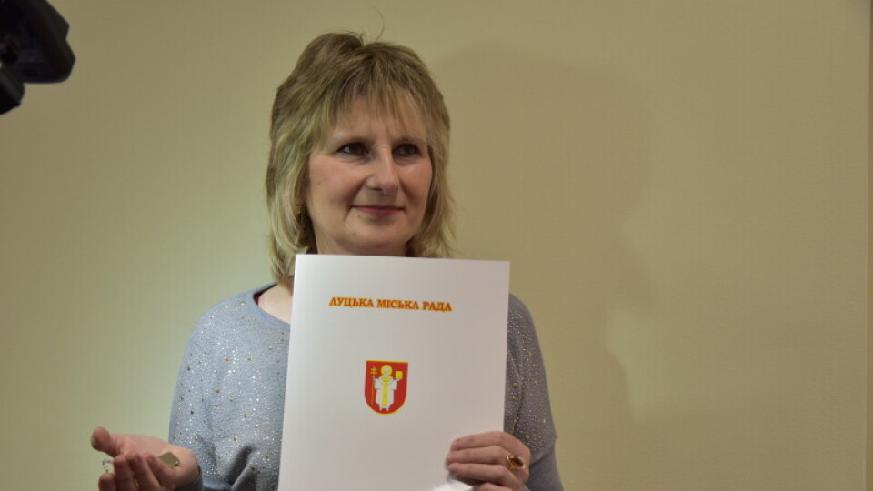 Лучанці, яка рятувала захисників в АТО, дали квартиру