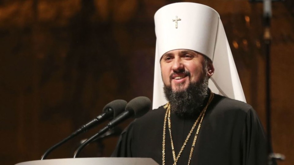 Перша літургія предстоятеля нової церкви Епіфанія. НАЖИВО