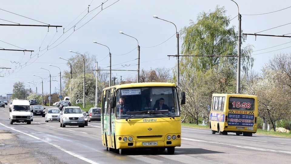 Як курсуватимуть маршрутки з Луцька до Гаразджі у провідну неділю. Графік руху