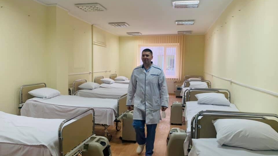У львівській лікарні, якою керує лікар з Волині, за 12 днів відкрили ковідне відділення