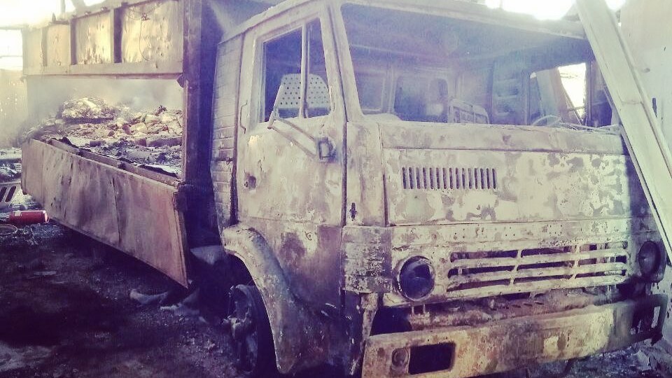 У лучанина Положинського на фронті згоріло авто з речима. Він просить про допомогу