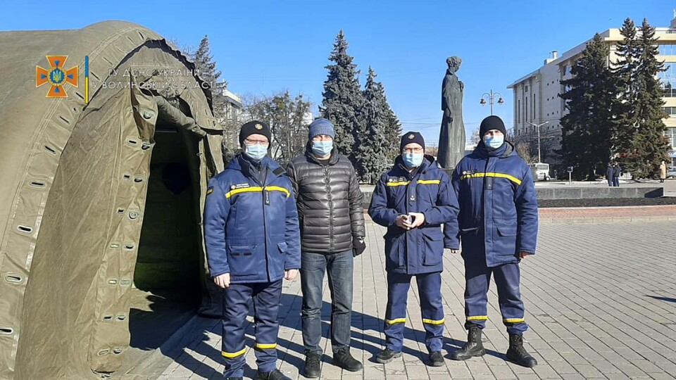 У Луцьку розпочалися навчання для населення на випадок надзвичайних ситуацій