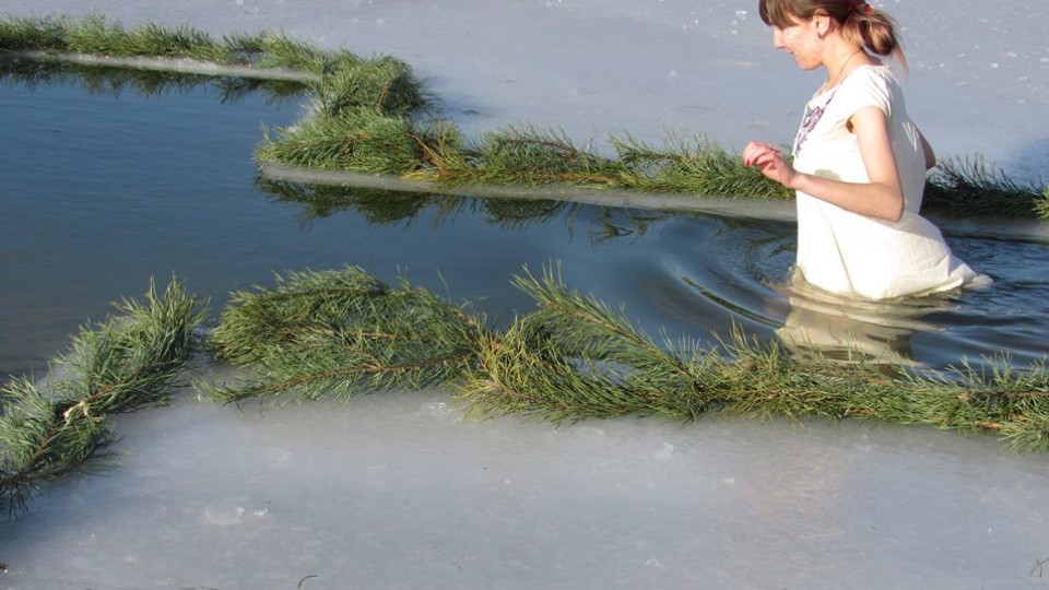 Водохрещенські купання на Старовижівщині. ФОТО