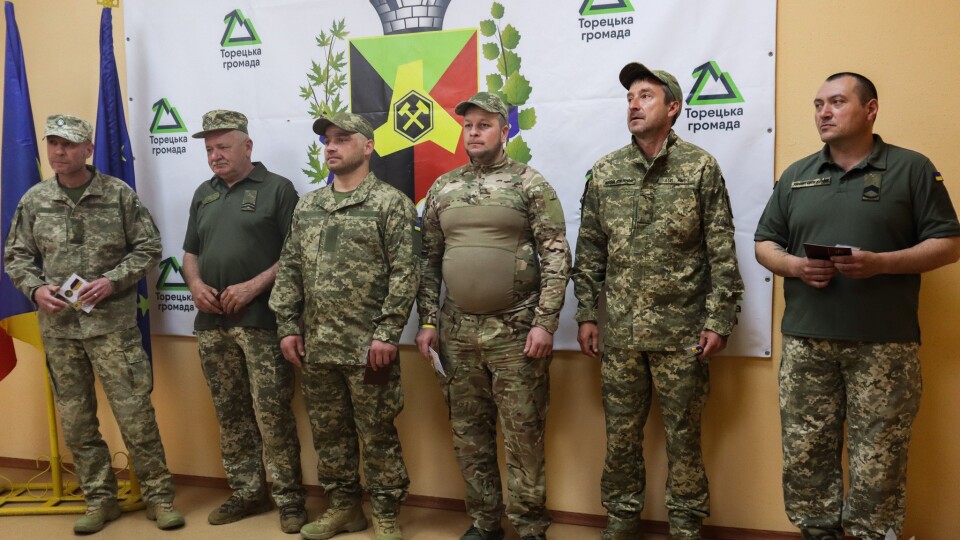 Нагородили воїнів-піхотинців 100 ОМБр. ФОТО