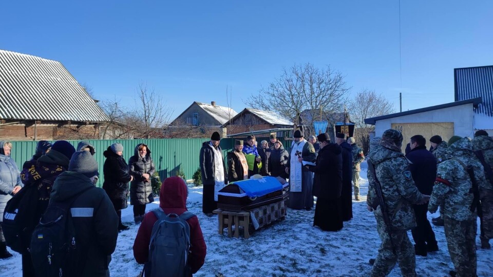 На Волині провели в останню дорогу Героя Павла Луценка. ФОТО
