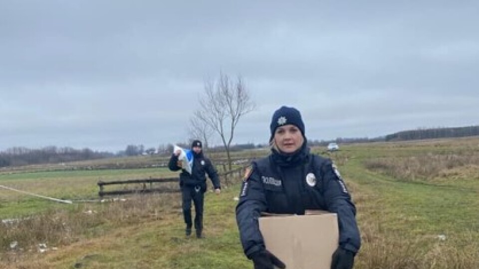 Прибрали в хаті і наносили дров: волинські патрульні розповіли, як навідались до бабусі Ганни