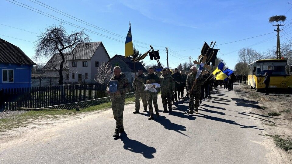 На Волині провели в останню путь Героя. ФОТО