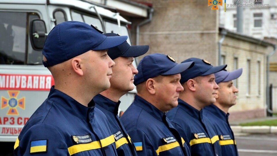 Волинські сапери вирушили на розміновування Донеччини. ФОТО