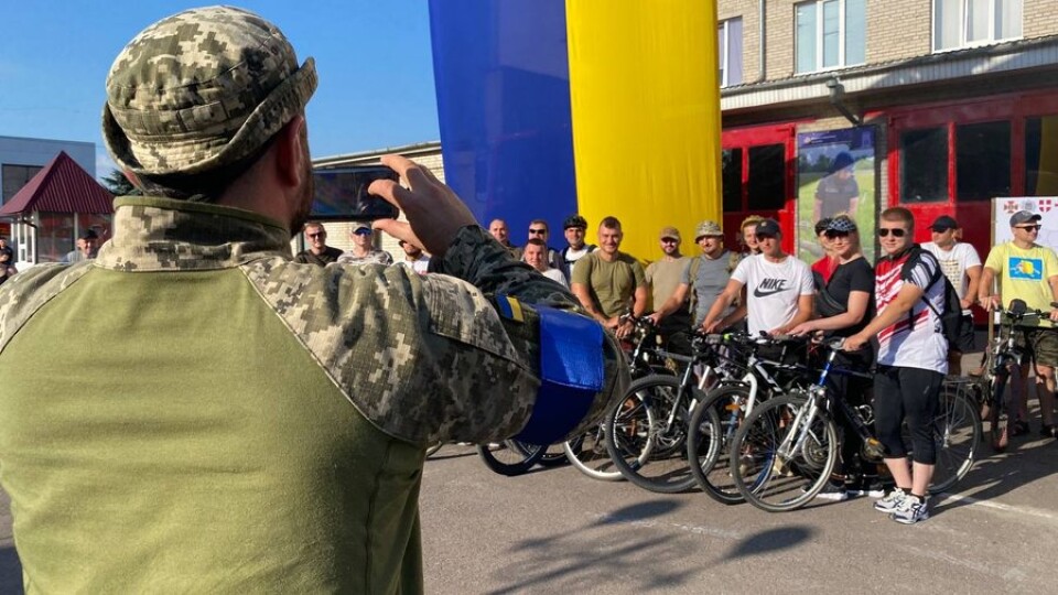 35 кілометрів заради перемоги: у Луцьку організували велопробіг на підтримку ЗСУ