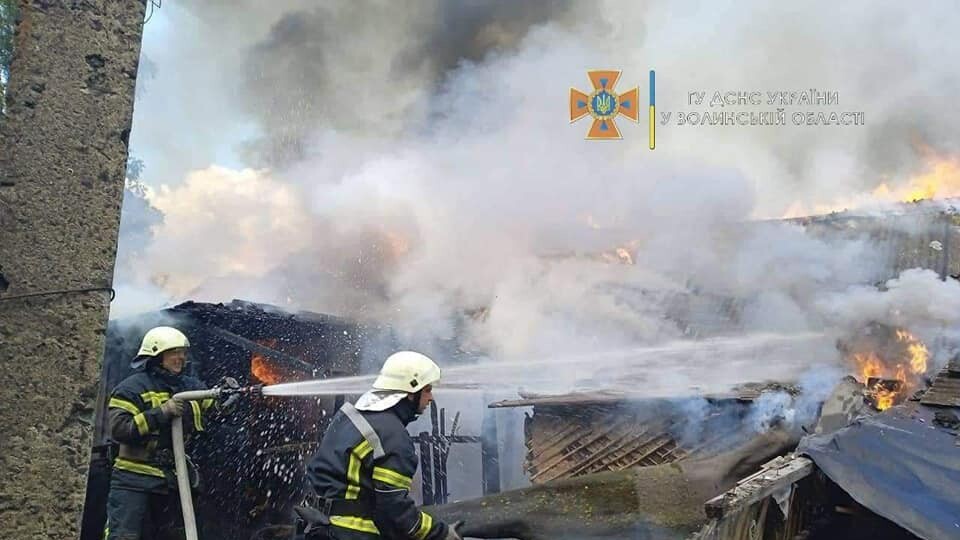 У Нововолинську горів автомобіль