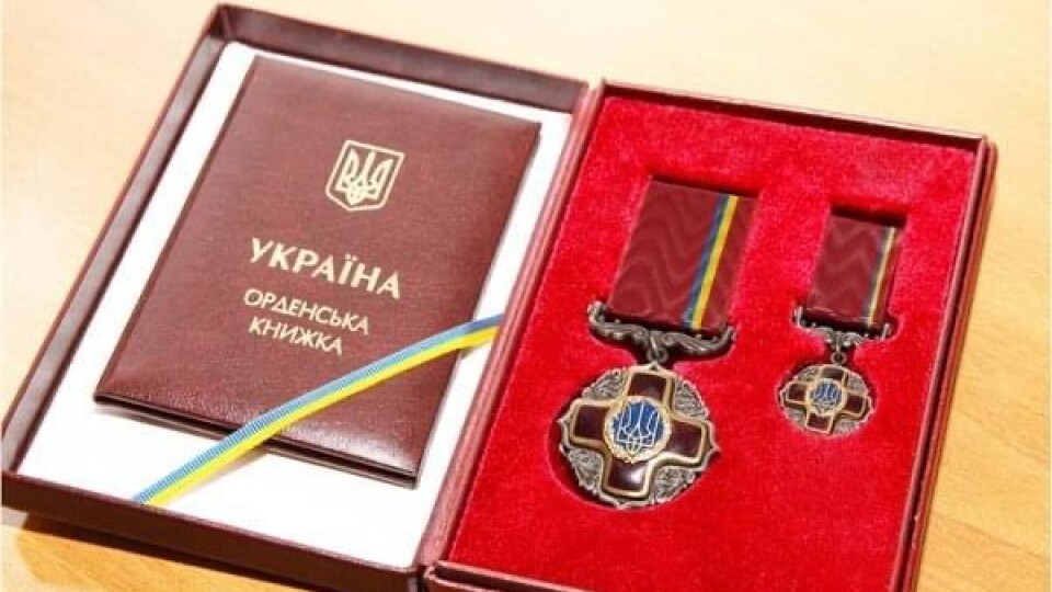 Водія шкільного автобуса з Волині нагородили орденом