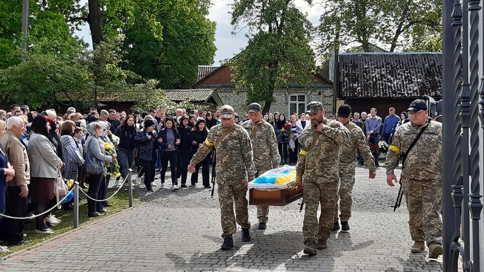 У Ківерцях попрощалися із загиблим Героєм Василем Ференці