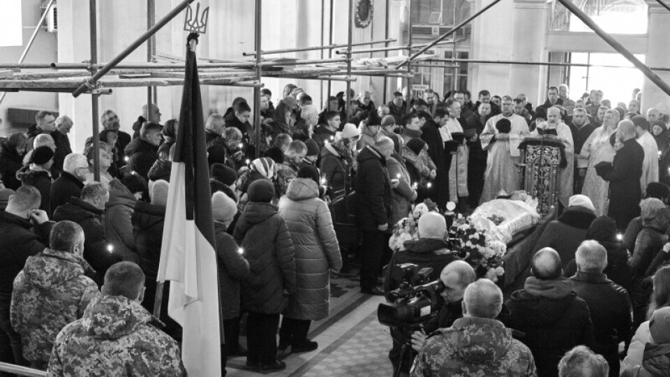 Луцьк провів в останню путь загиблого воїна Олега Круковця. ФОТО