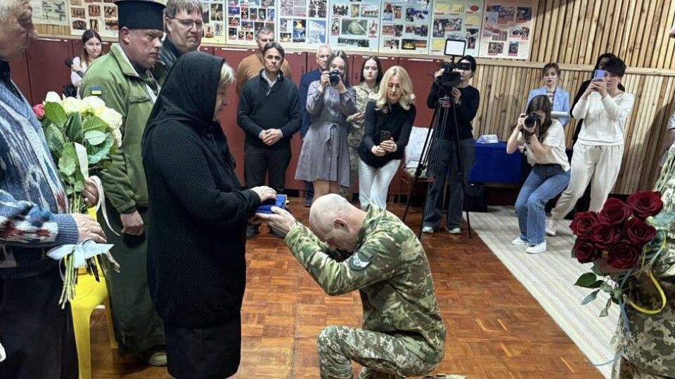 Батькам Героя з волинської бригади вручили посмертну відзнаку сина
