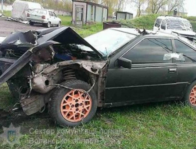 18-річний волинянин вчинив ДТП на краденій автівці
