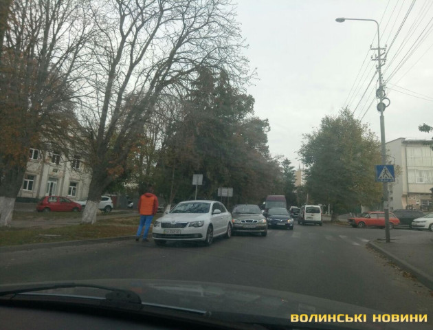 У Луцьку ДТП за участю двох легковиків