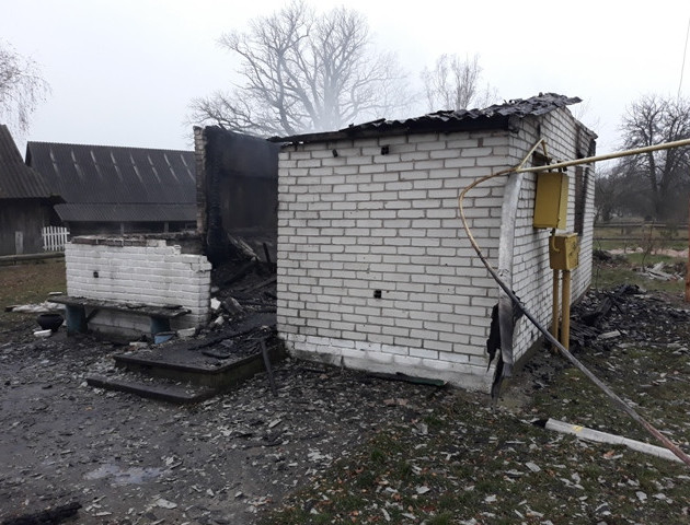 На Волині під час пожежі загинув чоловік