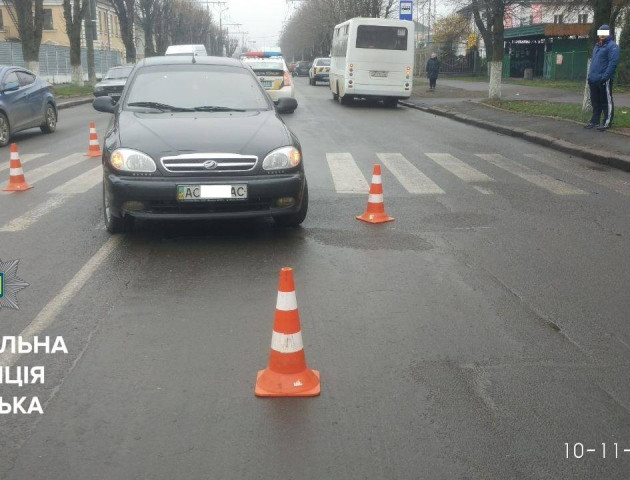 У Луцьку автомобіль збив школяра