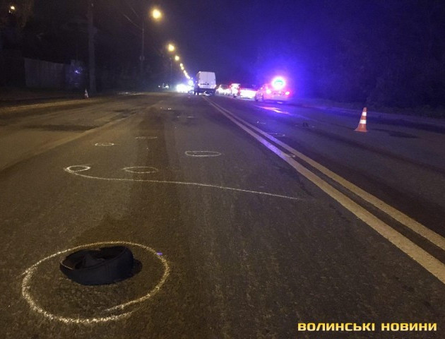 Смертельна ДТП на Луцьку: чоловік перебігав дорогу у невстановленому місці