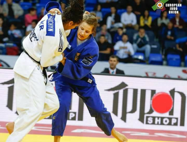 Дзюдоїстка з  Волині здобула срібло на чемпіонаті Європи