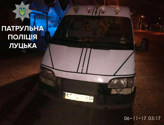 У Луцьку вночі патрульні затримали 3 нетверезих водіїв