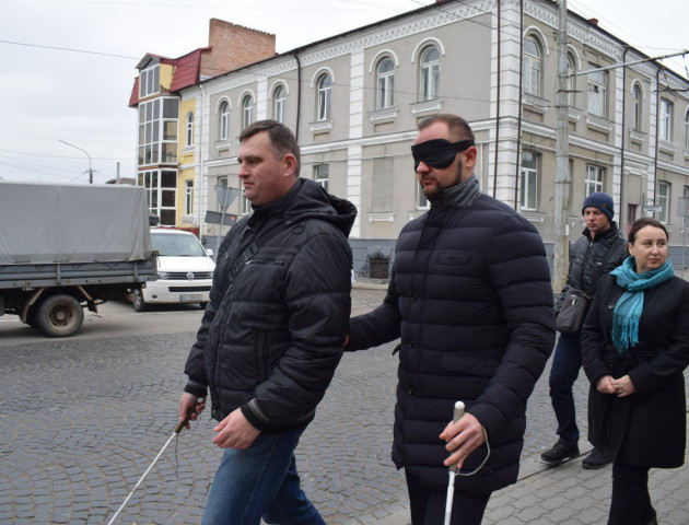 Ігор Поліщук відчув «життя у темряві». ФОТО