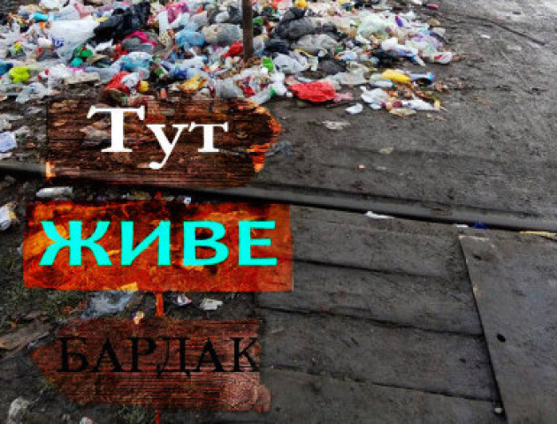У Володимирі знову знайшли місце, де «живе» сміття
