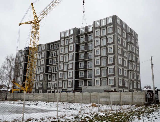 У ЖБК «Британія Hall» триває монтаж енергоефективних стінових модулів. ФОТО