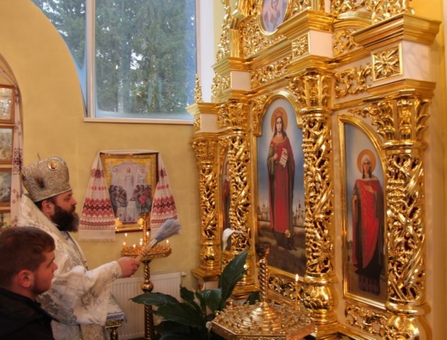 У селі під Луцьком освятили ікону Варвари з частинкою мощей. ФОТО. ВІДЕО