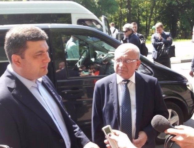 Володимир Гройсман уже на Волині