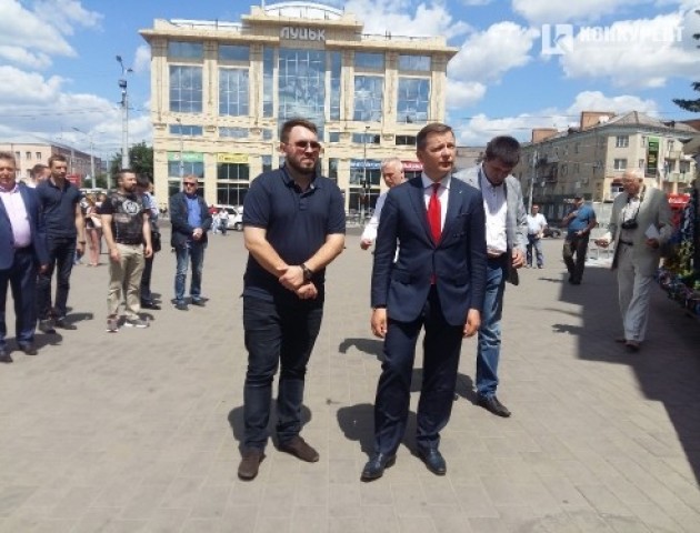 Що робив нардеп Олег Ляшко в Луцьку