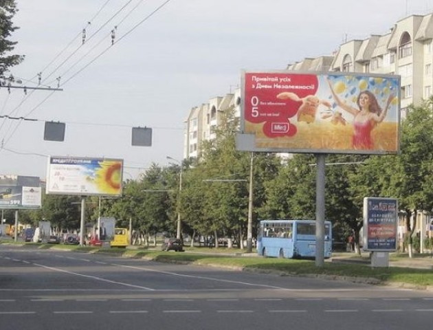 У Луцьку хочуть збільшити доходи від білбордів