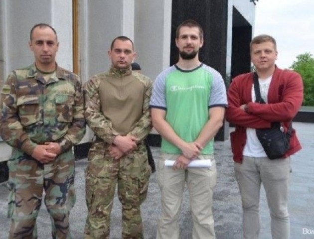 Волинським атовцям не вдалося зустрітися з головою облради