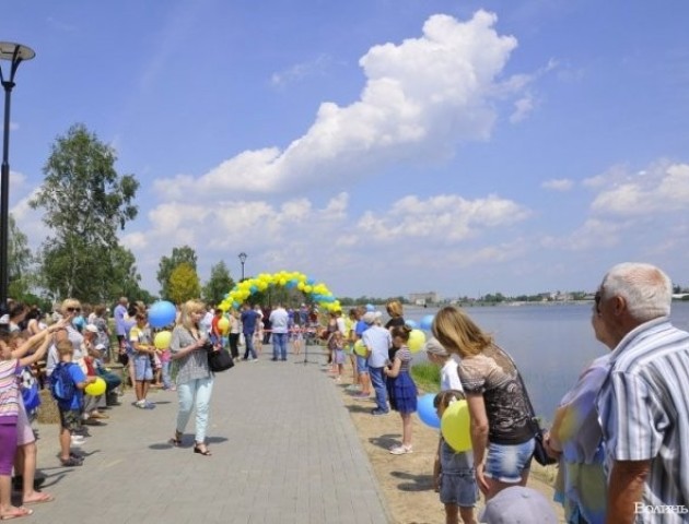 Відкриття набережної в Ковелі
