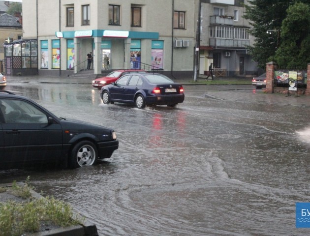 Злива перетворила Володимир-Волинський на Венецію