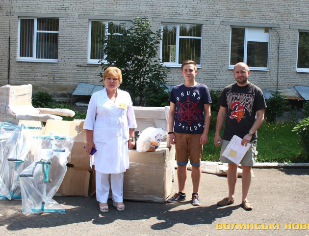 «Продавши» волинських журналістів, придбали обладнання для реабілітації АТОвців
