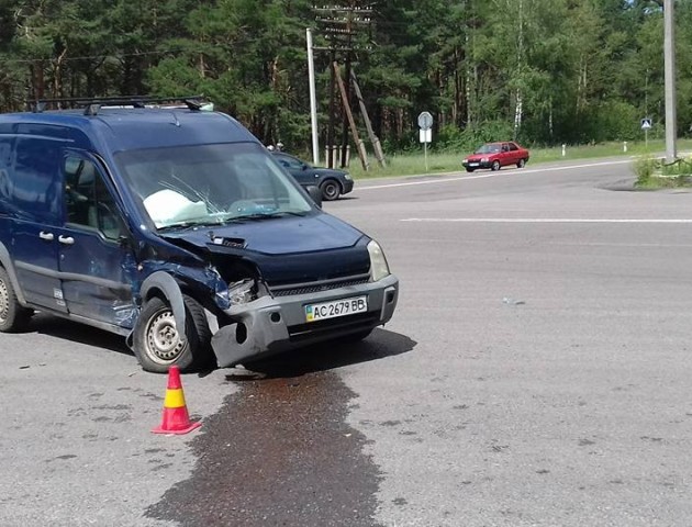 ДТП на Волині: не розминулися дві автівки
