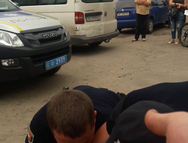 «Бєспрєдєл» на вулицях Луцька