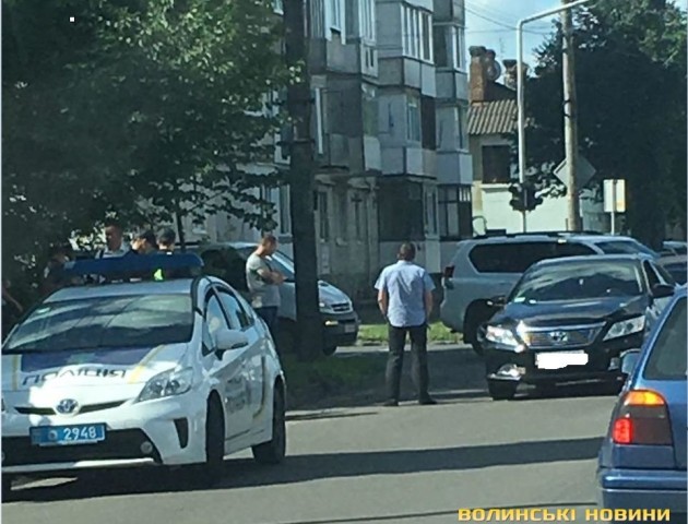 У Луцьку на світлофорі «Фольсфаген» в'їхав у «Тойоту»