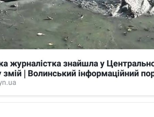Луцькі журналісти побачили допис у фейсбук!