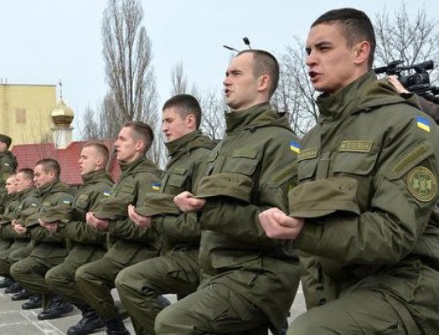 26 волинських юнаків під час позачергового призову поповнять лави Нацгвардії. ВІДЕО