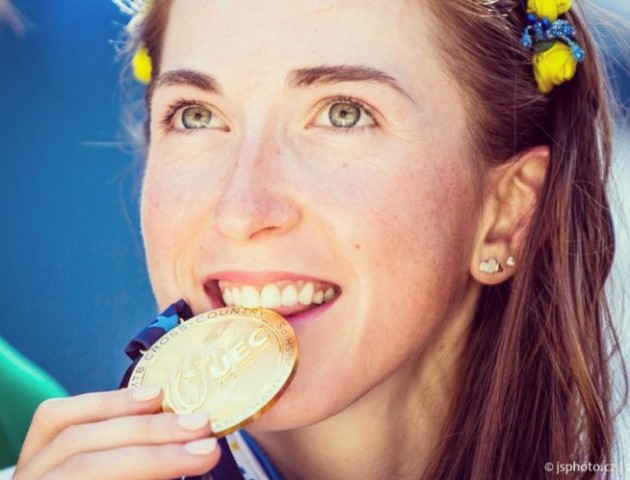 Лучанка стала чемпіонкою Європи з маунтинбайку