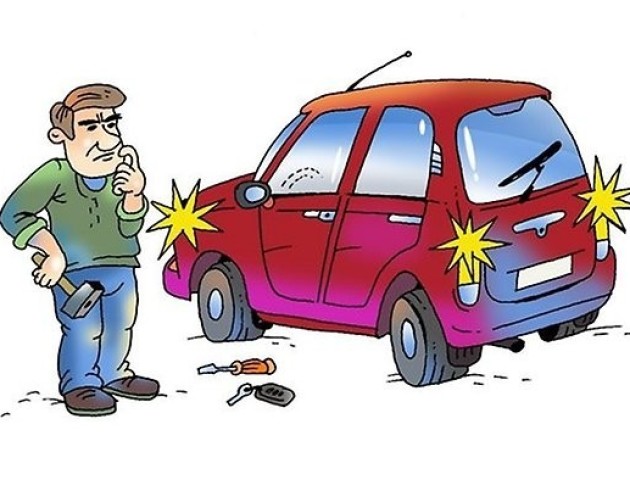 «Сигналка» авто півтори доби тероризувала луцький двір. ВІДЕО