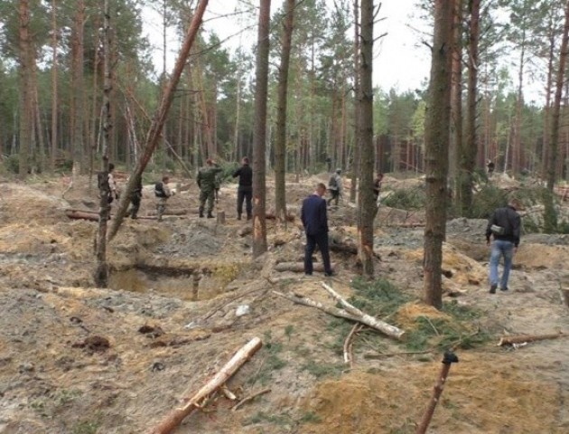 За незаконний видобуток бурштину волиняни таки заплатять штраф