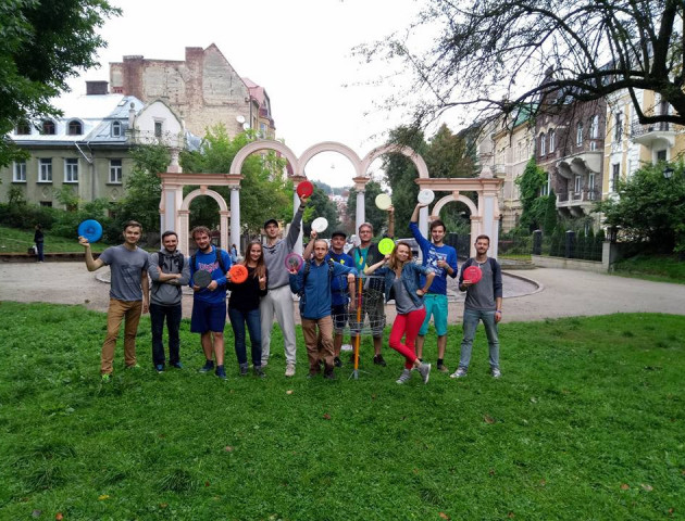 Презентація диск-гольфу в Львові